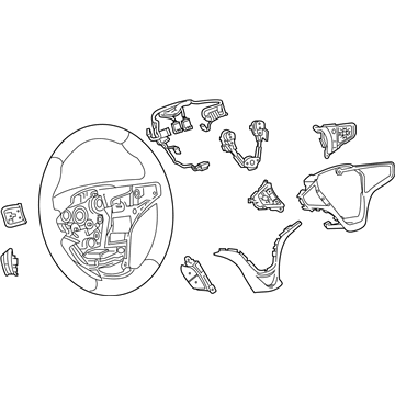 Chevy Volt Steering Wheel - 84392147