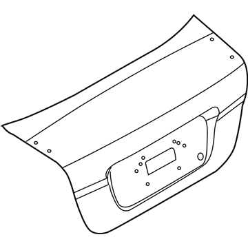 Chevy 96406024 Trunk Lid
