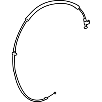 2006 Chevy Aveo Door Latch Cable - 96541199