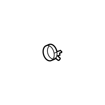 GMC 11548976 Lower Hose Clamp
