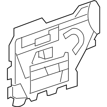 2012 Chevy Silverado 1500 Door Seal - 20792315