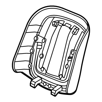 Cadillac 84828081 Seat Back Panel