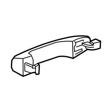 Chevy Silverado 2500 HD Door Handle - 84807768