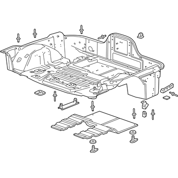 Chevy Floor Pan - 84407746