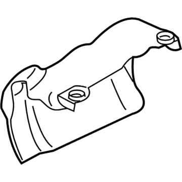 GM 12680343 Heat Shield, Driver Side