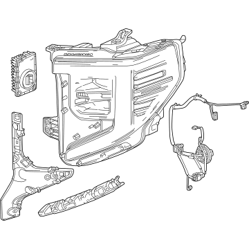 GMC 85543193 Headlamp Assembly