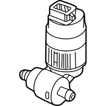 2001 Cadillac Catera Washer Pump - 90585761