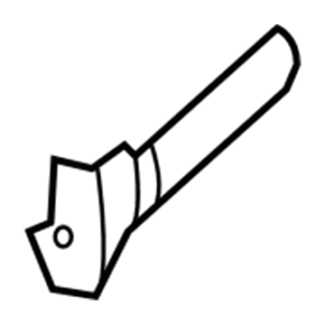 GM 19120549 Rear Molding, Outer Driver Side