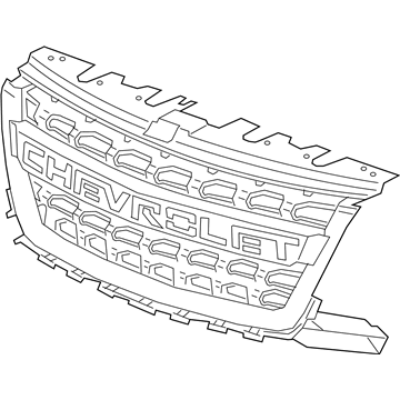 GM 84431361 Grille Assembly, Front