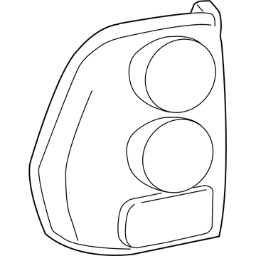 GMC Envoy Back Up Light - 15131577