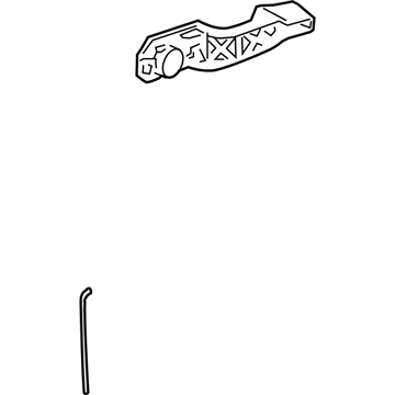 GM 23175555 Handle Base, Rear Driver Side