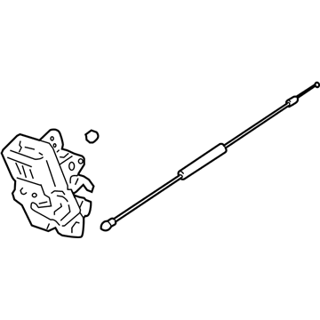 GM 22785488 Lock Actuator, Rear Driver Side