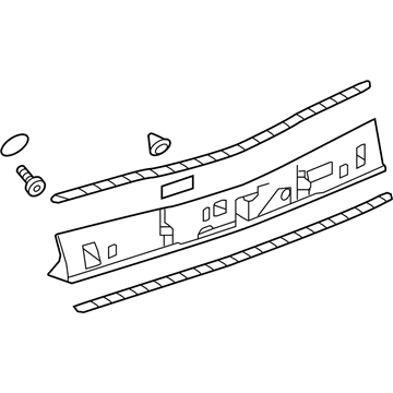 GM 42770044 Applique Panel, Rear Center