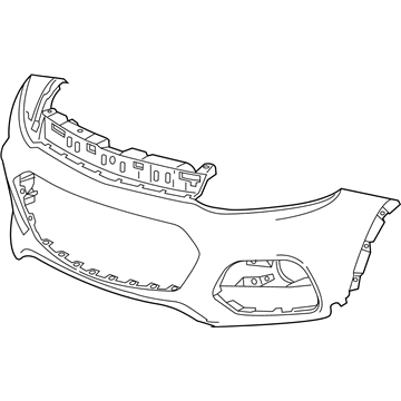 Chevy Trax Bumper - 42563389