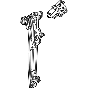 Chevy Silverado 1500 Window Regulator - 86818092
