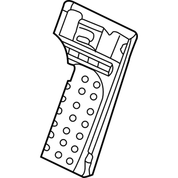 GM 12454121 Seat Back Frame, Rear Driver Side