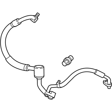 Chevy A/C Hose - 84553818