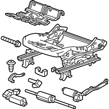GM 22795837 Cushion Frame, Front