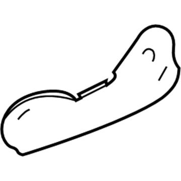 GM 12525386 Side Cover, Passenger Side