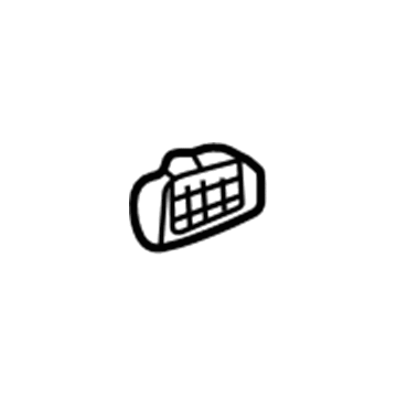 GM 25644230 Deflector, Driver Side