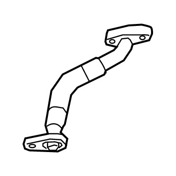 GM 12687461 Oil Line, Driver Side