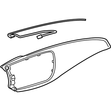 GM 23264578 Finish Panel, Passenger Side
