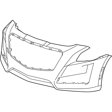 Cadillac CTS Bumper - 84033408