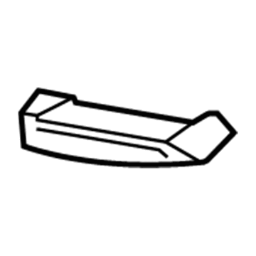 GM 23188918 Inner Bracket, Front Driver Side