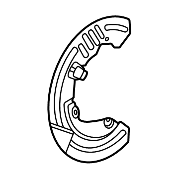 Cadillac CT4 Brake Backing Plate - 84476156