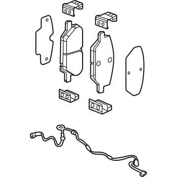 Cadillac Brake Pad - 84830631
