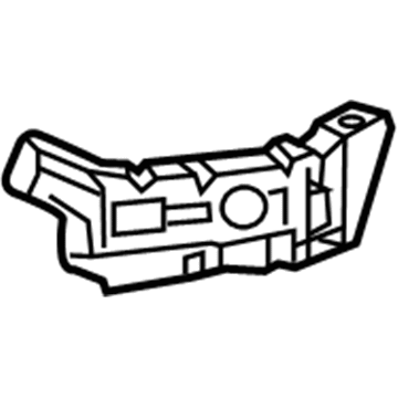GM 23140544 Side Retainer, Driver Side