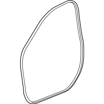 2020 Buick Regal TourX Weather Strip - 39203328