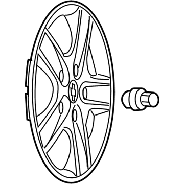 Chevy Equinox Wheel Cover - 9596266