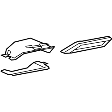 GM 20837548 Heat Shield, Passenger Side