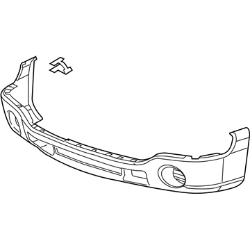 GMC 15199810 Bumper Cover