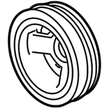 GM 12675715 Crank Pulley