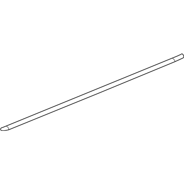 GM 23126299 Weatherstrip, Driver Side