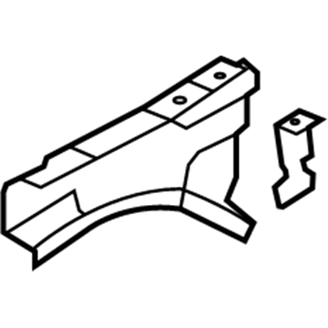 GM 22743531 Upper Rail, Front Driver Side