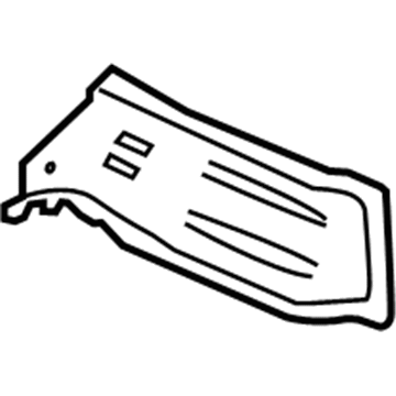 GM 15869815 Outer Rail, Front Driver Side