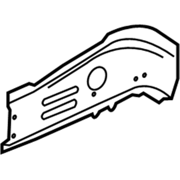 GM 15869791 Outer Rail, Front Driver Side