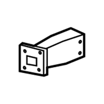 GM 25806521 Rail End, Driver Side