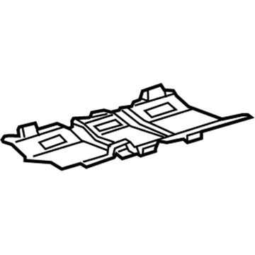 Chevy Oil Pan Baffle - 12650977