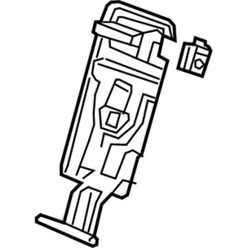 GM 85527436 Seat Back Frame, Rear