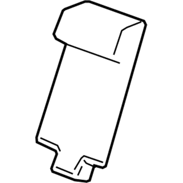 GM 84049719 Center Cover, Beige, Rear
