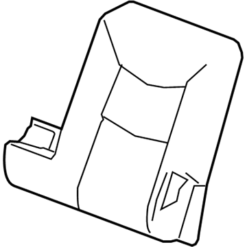 GM 84159422 Seat Back Cover, Rear