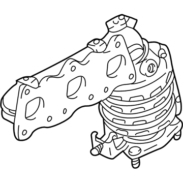 Chevy Tracker Exhaust Manifold - 91177110