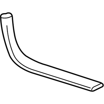 GM 10436777 Sill Molding, Blue, Front Passenger Side