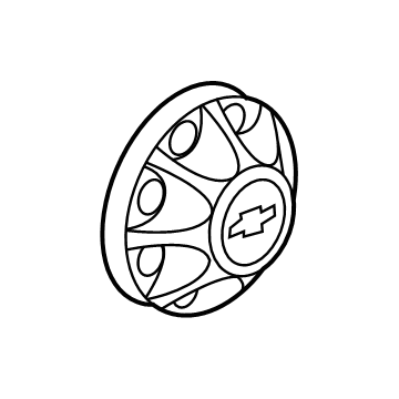 GM 84859635 Hub Cap