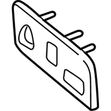 GMC Seat Switch Panel - 88939314