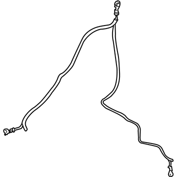 Hummer H2 Battery Cable - 88986345